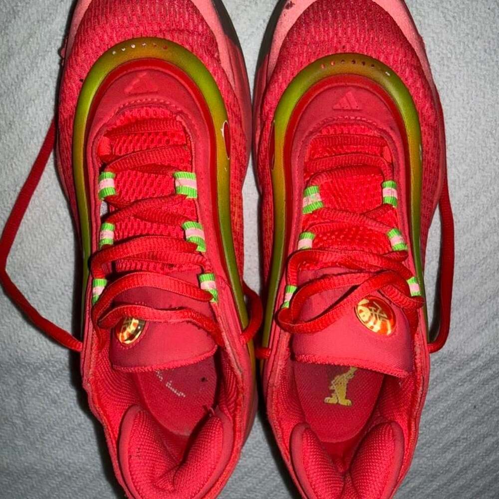 Adidas AE 1 Low Size 8.5 Watermelon Basketball Shoes